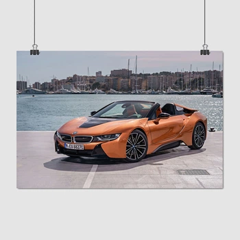 Постер Родстер BMW i8 Roadster, A3 28×42 см (id4576)