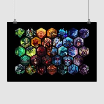 Постер Дота 2, Dota 2, плакат для геймера, A3 28×42 см (id6485)