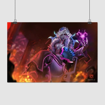 Постер Дота 2, Венга, Венджефул спирит, Dota 2, Vengeful Spirit, плакат для геймера, A3 28×42 см (id6484)