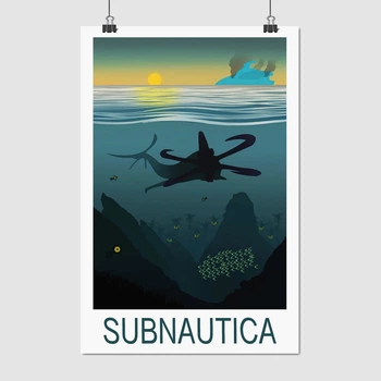 Постер Субнаутика, Subnautica, A3 42×28 см (id6511)