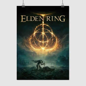 Постер Кольцо Элдена, Elden Ring, плакат для геймера, A3 42×30 см (id4684)