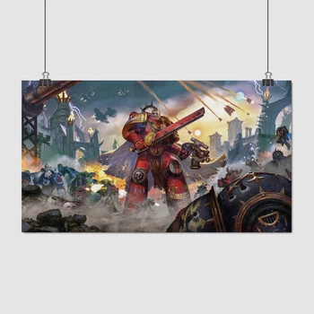 Постер Вархаммер 40000, Ультрамарин, Warhammer 40000, A3 24×42 см (id1998)
