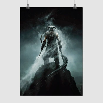 Постер Скайрім, Довакін, Skyrim, The Elder Scrolls V, TES, A3 42×30 см (id0110)