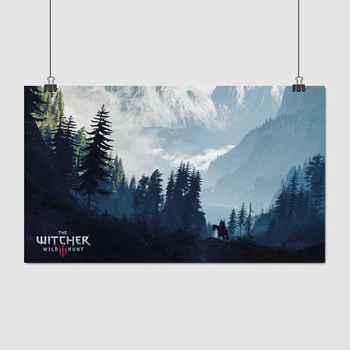 Постер Відьмак. Сутінки та гори, Witcher, A3 25×42 см (id2102)