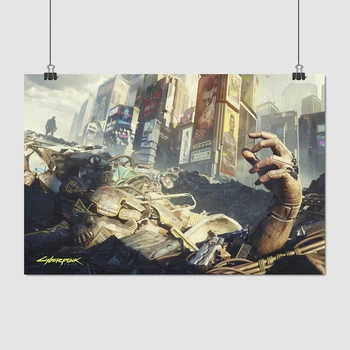 Постер Киберпанк 2077, cвалка, Cyberpunk 2077, A3 28×42 см (id3845)