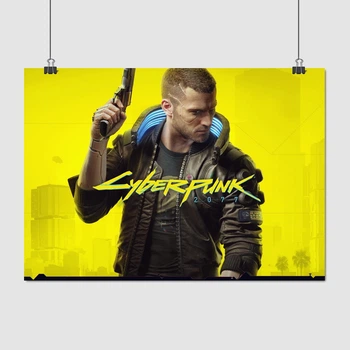 Постер Киберпанк 2077, Cyberpunk 2077, A3 30×42 см (id3838)