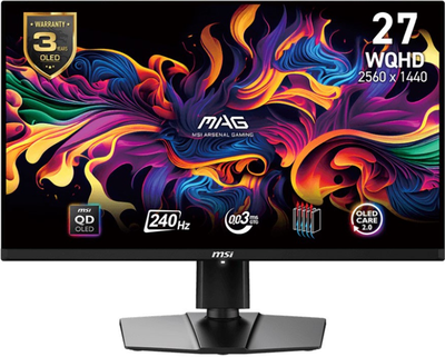 Монітор 26.5" MSI MAG 271QPX QD-OLED E2