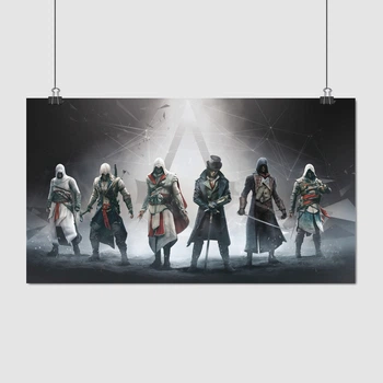 Постер Кредо ассасина, Assassin's Creed, плакат для геймера, A3 24×42 см (id4692)