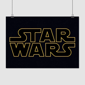 Постер Зоряні Війни, лого, Star Wars, A0 75×106 см (id0757)