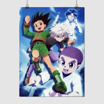 Постер Охотник на Охотника, аниме, Hunter x Hunter, A3 41×30 см (id5310)