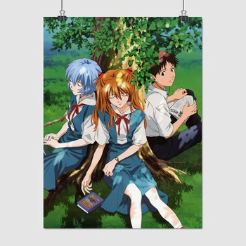 Постер Євангеліон, Neon Genesis Evangelion, A2 60×45 см (id4623)