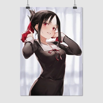 Постер Каґуя Шіномія, Kaguya-Sama: Love is War, A1 85×60 см (id5210)
