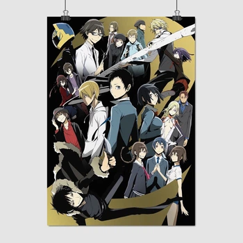 Постер Дюрарара!!, Durarara, DRRR, A3 42×30 см (id5988)