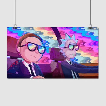 Постер Рик и Морти, Rick and Morty, A3 24×42 см (id2877)