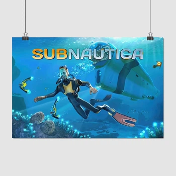 Постер Субнаутика, Subnautica, A3 42×28 см (id6509)