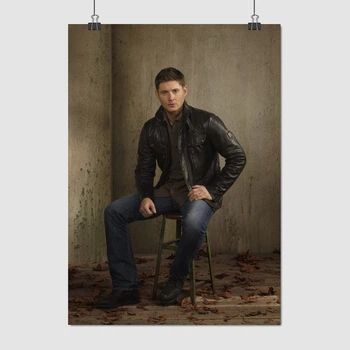 Постер Сверхъестественное, Дин Винчестер, Дженсен Эклс, Supernatural, Dean Winchester, A3 42×30 см (id0087)