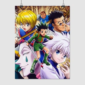 Постер Мисливець на Мисливця, аніме, Hunter x Hunter, A3 40×30 см (id5312)