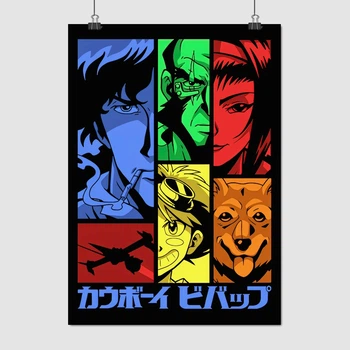 Постер Ковбой Бібоп, Cowboy Bebop, A3 42×30 см (id5129)