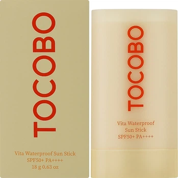 Сток солнцезащитный водостойкий Tocobo Vita Waterproof Sun Stick Mini 18 г (8809835063233)