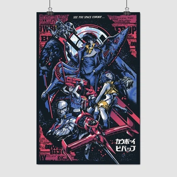 Постер Ковбой Бібоп, Cowboy Bebop, A3 42×28 см (id5134)