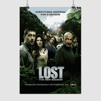 Постер Лост, Остаться в живых, The Lost, A3 42×30 см (id0994)