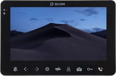 Видеодомофон 7" BCOM BD-780M с детектором движения и записью видео Black (215035)