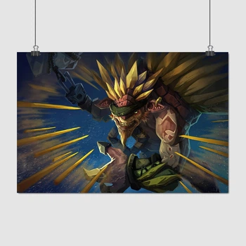 Постер Бристлбэк, Дота 2, Dota 2, Bristleback, плакат для геймера, A3 28×42 см (id6746)