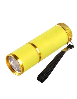 LED Лампа-ліхтарик для сушіння гель-лаку Жовтий