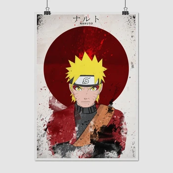 Постер Наруто, Naruto, A3 42×29 см (id5021)