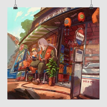 Постер Наруто, Naruto, A3 30×30 см (id6227)