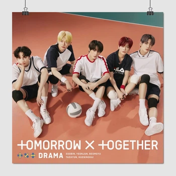 Постер TXT, Tomorrow X Together, A1 60×60 см (id5986)