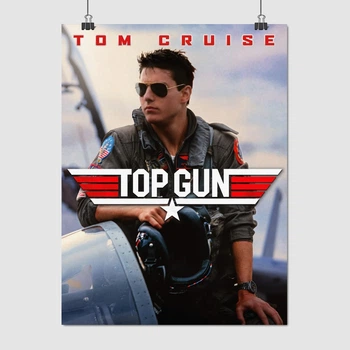 Постер Найкращий стрілець, Том Круз, Top Gun (1986), A3 40×30 см (id5175)