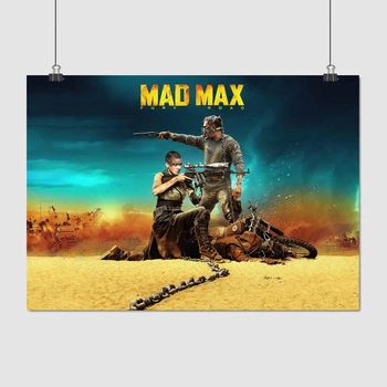 Постер Безумный Макс: Дорога ярости, Mad Max: Fury Road (2015), A3 30×42 см (id2560)