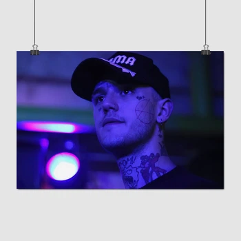 Постер Лил Пип, Густав Ар, рэпер, LiL PEEP, A3 28×42 см (id5806)