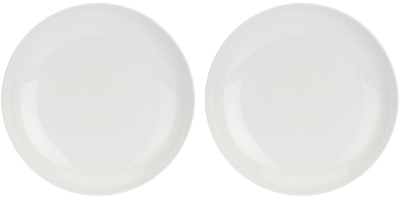 Zestaw talerzy La Porcellana Bianca Essenziale Gourmet porcelana 30 cm 2 szt (8027549107405)