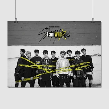 Постер Stray Kids, SKZ, A3 30×42 см (id4011)