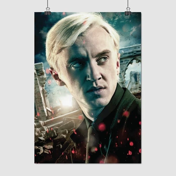 Постер Гарри Поттер и Дары Смерти, Драко Малфой, Harry Potter, A3 42×30 см (id2785)