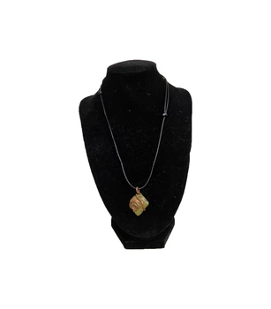 Подвеска из меди ShamanShop с натуральным камнем, маленькая, эксклюзивные украшения ручной работы К1612/2