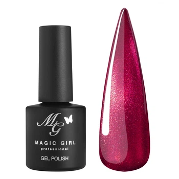 Гель-лак Magic Girl RED CAT №1 малиновая кошка, 8мл