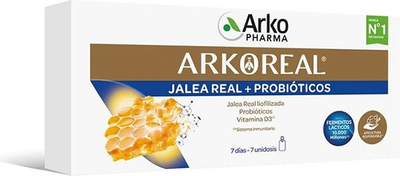 Suplement diety Arkopharma Arkoreal Jalea Real + Probioticos 7 saszetek (3578836109930)