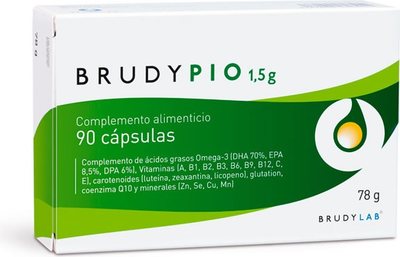 Suplement diety Brudylab Brudy Pio 90 kapsułek (8470001650818)