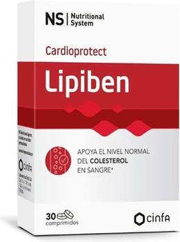 Suplement diety NS Cynfa Cardioprotect Lipiben 30 tabletek (8470002073319)