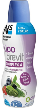 Suplement diety NS Cynfa Nutritional System Lipodrevit Complex-4 450 ml (8470001871749)