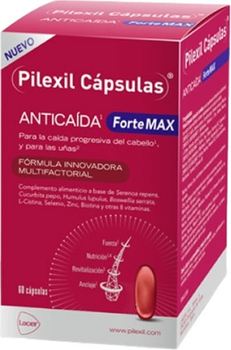 Харчова добавка Pilexil Anticaida Forte Max 60 капсул (8470002158887)