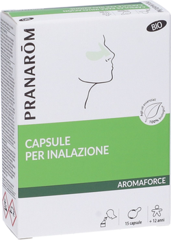 Suplement diety Pranarom Capsulas Para Inhalaction 15 kapsułek (5420008552311)