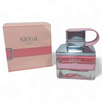 Женская парфюмерная вода Saga Pink Emper 100 мл — нежный аромат с цветочно-фруктовыми нотами и стойким шлейфом