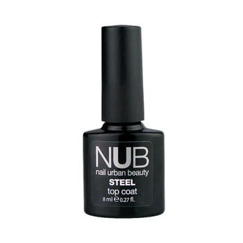 Закріплювач для гель-лаку без липкого шару NUB Steel Top Coat 8 мл