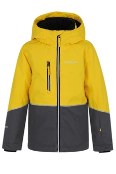 Куртка горнолыжная Hannah ANAKIN JR dark forest/golden yellow детская - 10025489HHX - 122 см