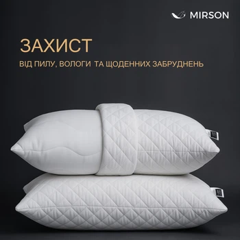Знімний чохол на подушку MirSon Eco Line Light №060 Мікросатин 50 x 70 см (2200006154266) Знімний чохол на подушку MirSon Eco Line Light №060 Мікросатин 50 x 70 см (2200006154266)