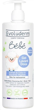 Гель дитячий Evoluderm Baby Hair And Body Wash для тіла та волосся 500 мл (3760100681390)